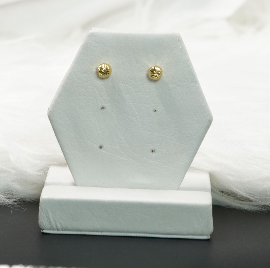 Miniatura 5 de TOPO RODIO DORADO DIAMANTADO #6